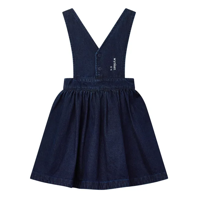 Robe Tablier Annka Denim | Bleu jean