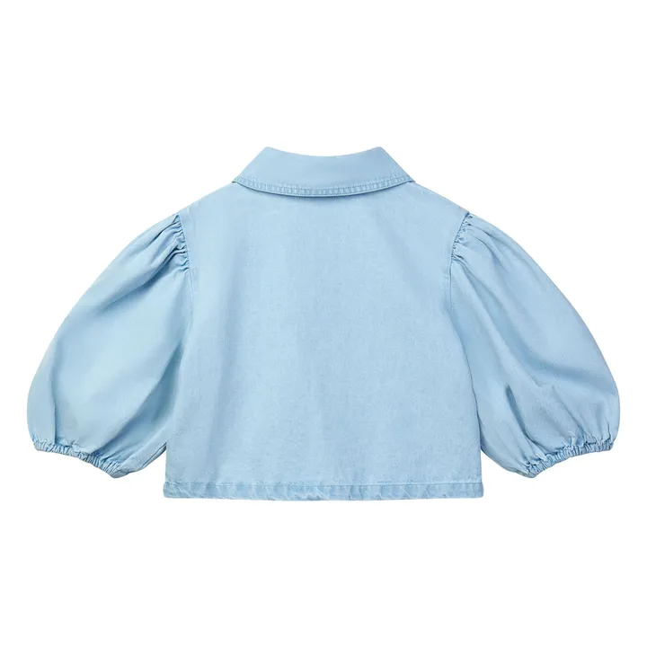 Veste Boléro Annka Denim | Bleu Clair- Image produit n°2