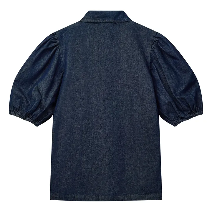 Robe Annka Denim | Bleu jean- Image produit n°2