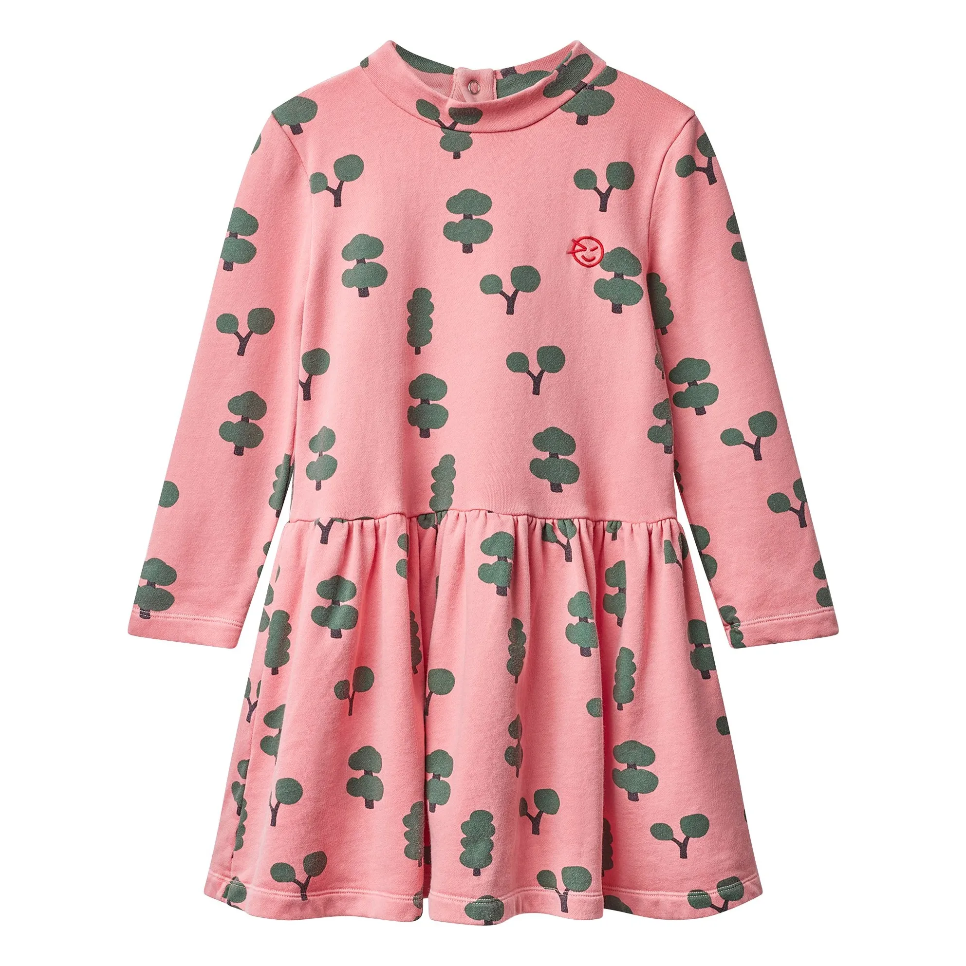 Wynken Pink Lento Organic Cotton Dress
