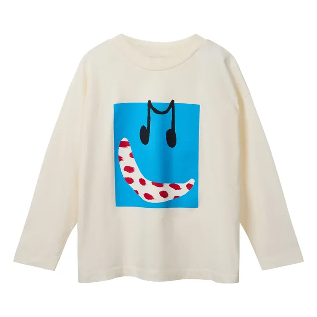 T-shirt Bravo Coton Bio | Ecru