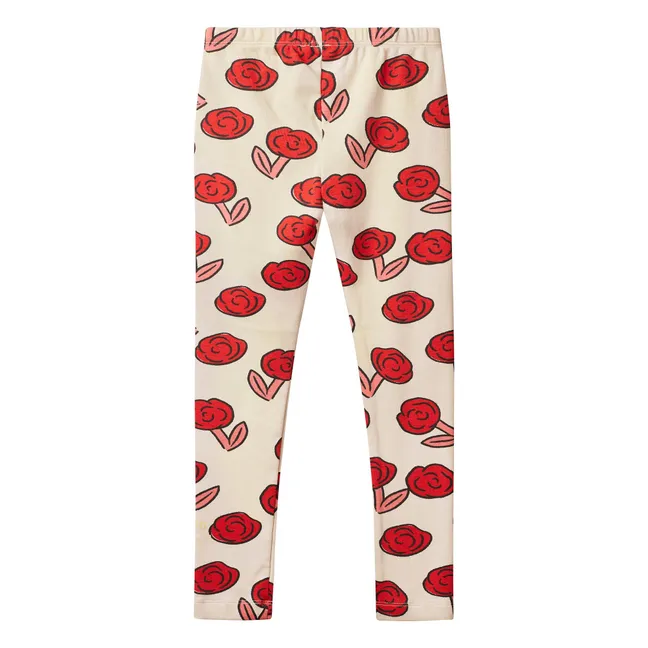Legging Lento Fleuri | Ecru
