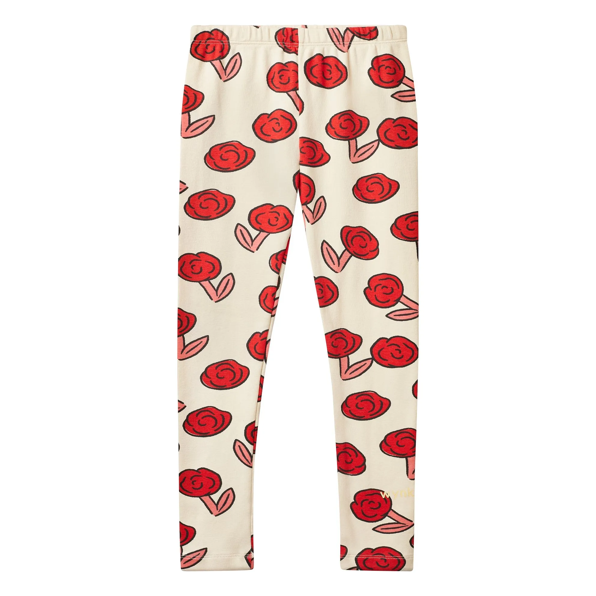 Wynken Ecru Legging Lento Fleuri