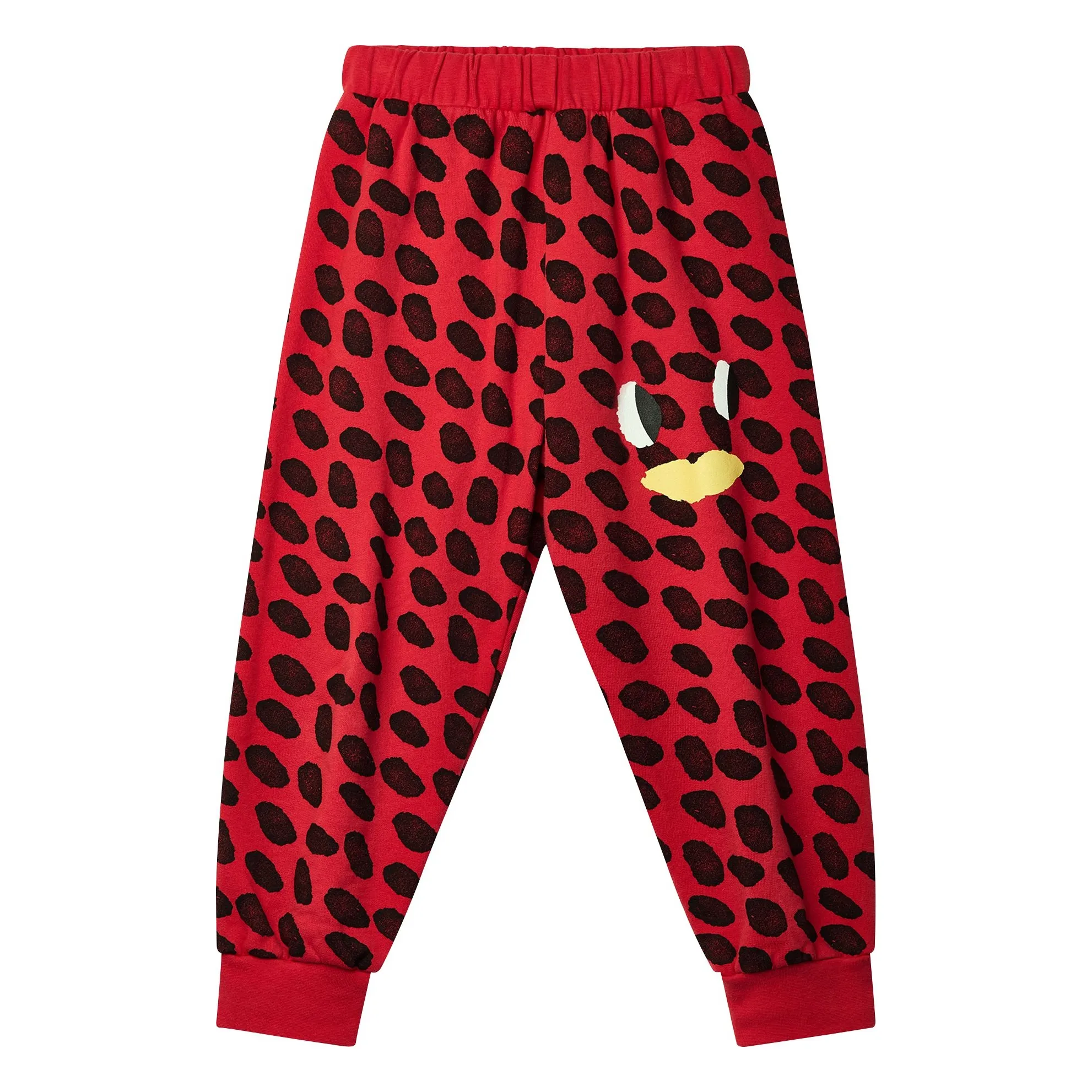 Wynken Red Dash Organic Cotton Jogger