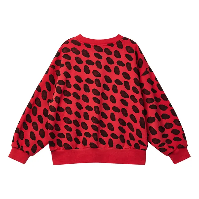 Sweat Dash Coton Bio | Rouge
