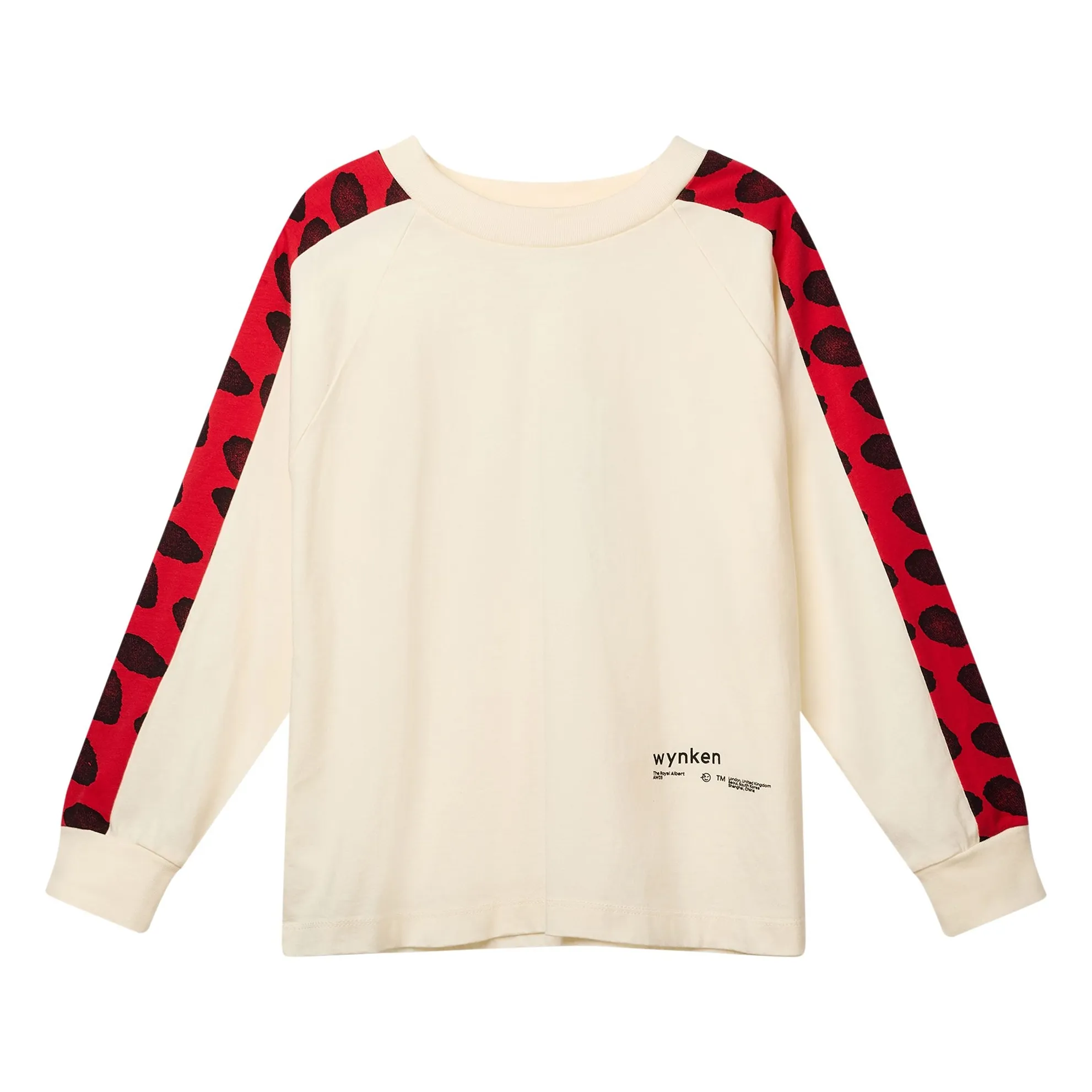 Wynken Ecru Dash T-Shirt Organic Cotton