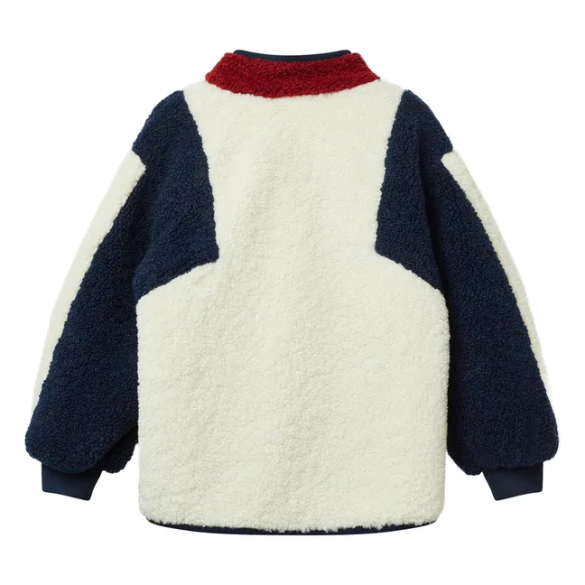 Veste Façon Sherpa Wilderness | Ecru