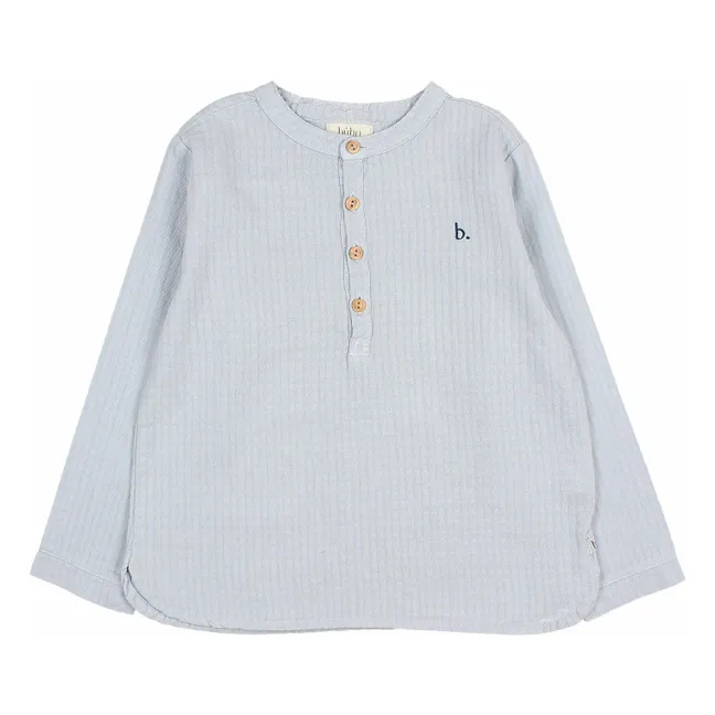 Kurta Baumwollgaze | Graublau