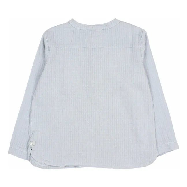 Kurta Baumwollgaze | Graublau