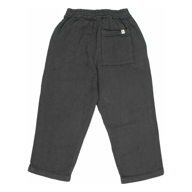 Pantalon Casual | Gris anthracite