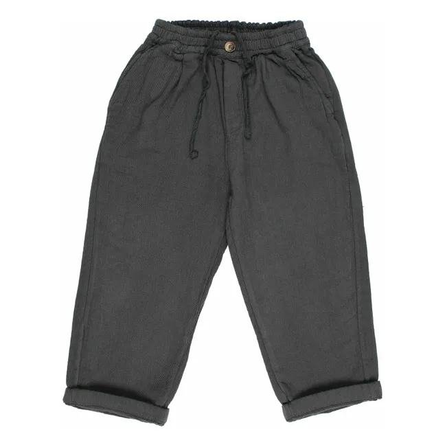 Pantalon Casual | Gris anthracite