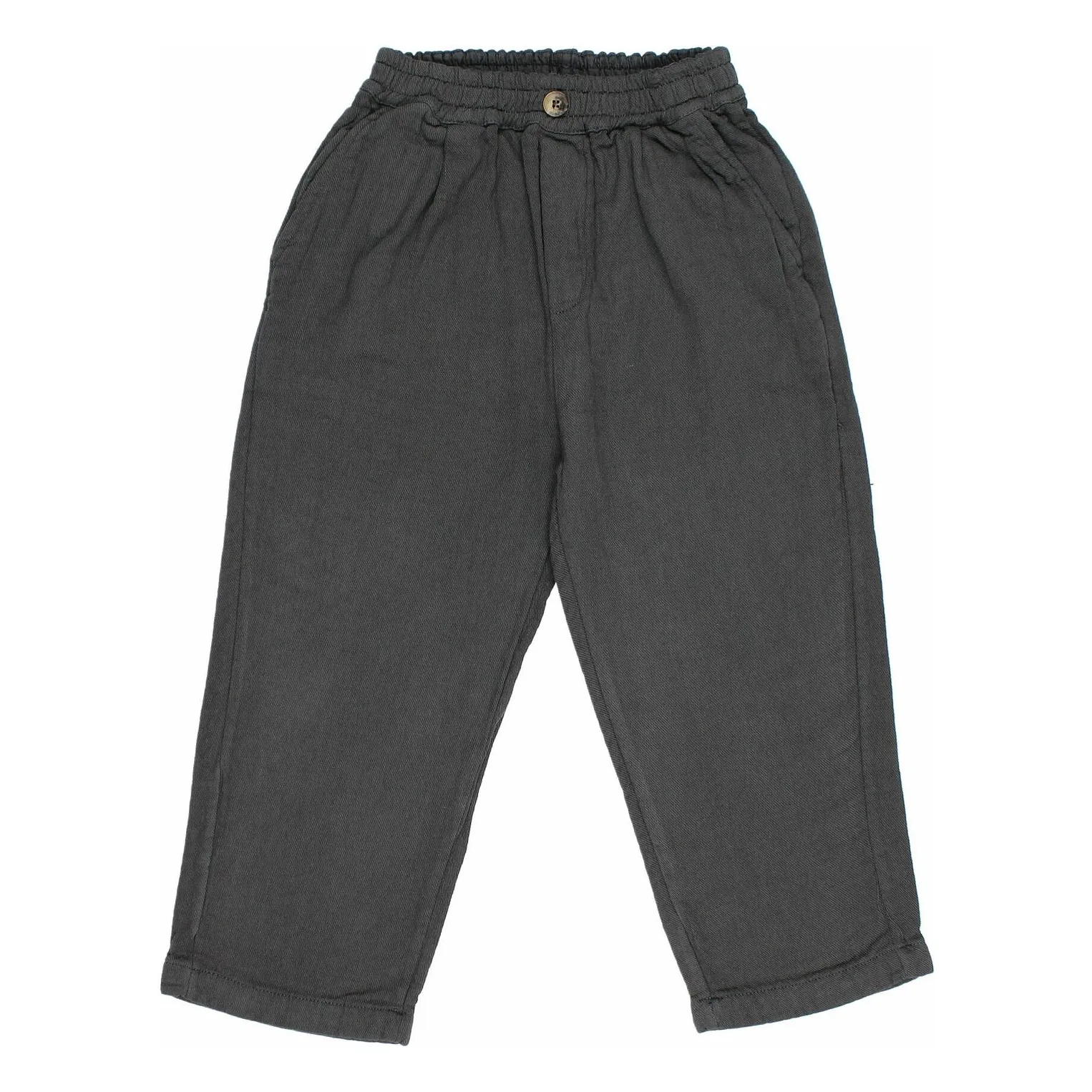 Búho - Pantalon Droit - Gris Anthracite - Coton - 2 ans