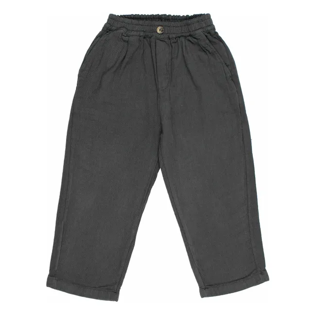 Pantalon Casual | Gris anthracite