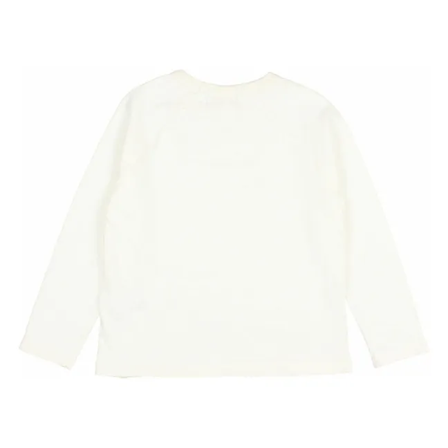 Camiseta casual de algodón orgánico | Crudo