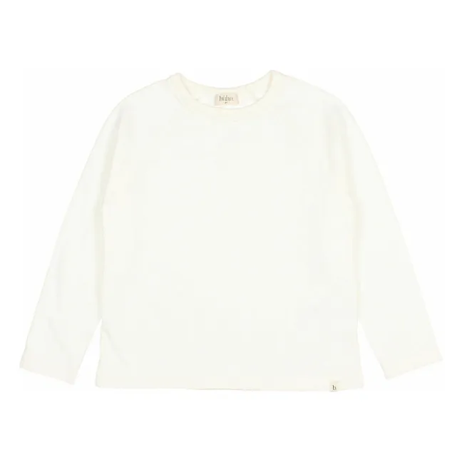 Camiseta casual de algodón orgánico | Crudo