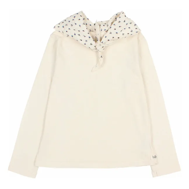 T-shirt Scarf Organic Cotton Gauze | Ivory