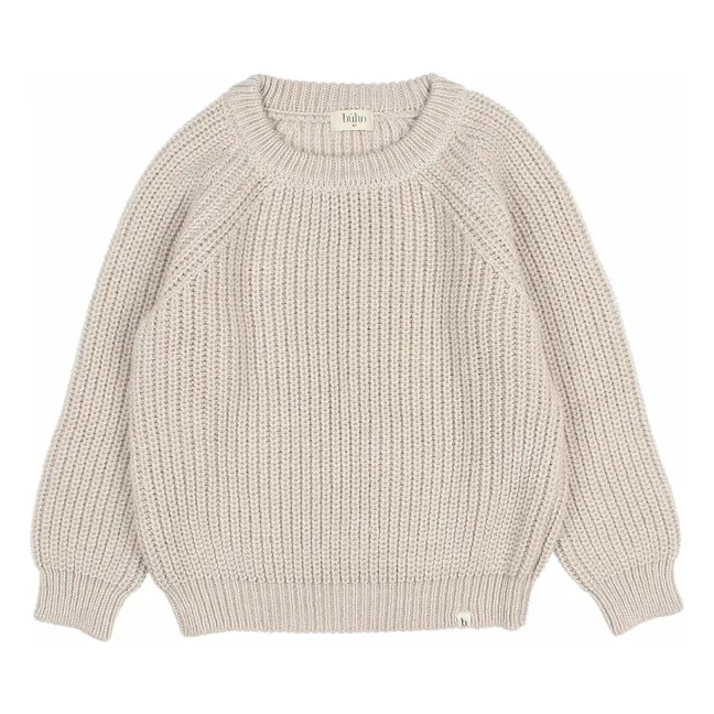 Pull Laine Alpaga | Beige