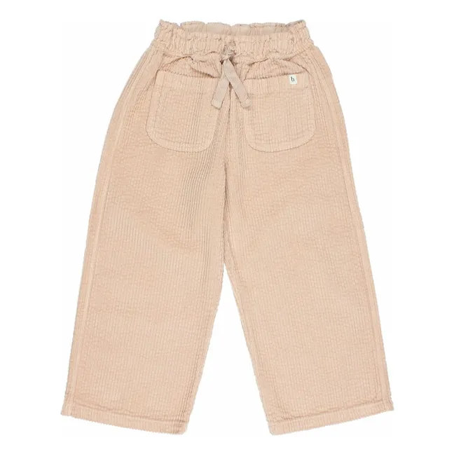 Pantalon Velours Côtelé | Rose