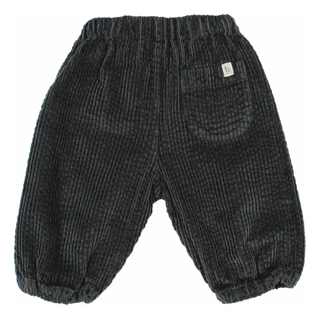 Cord Cord Pants | Charcoal grey