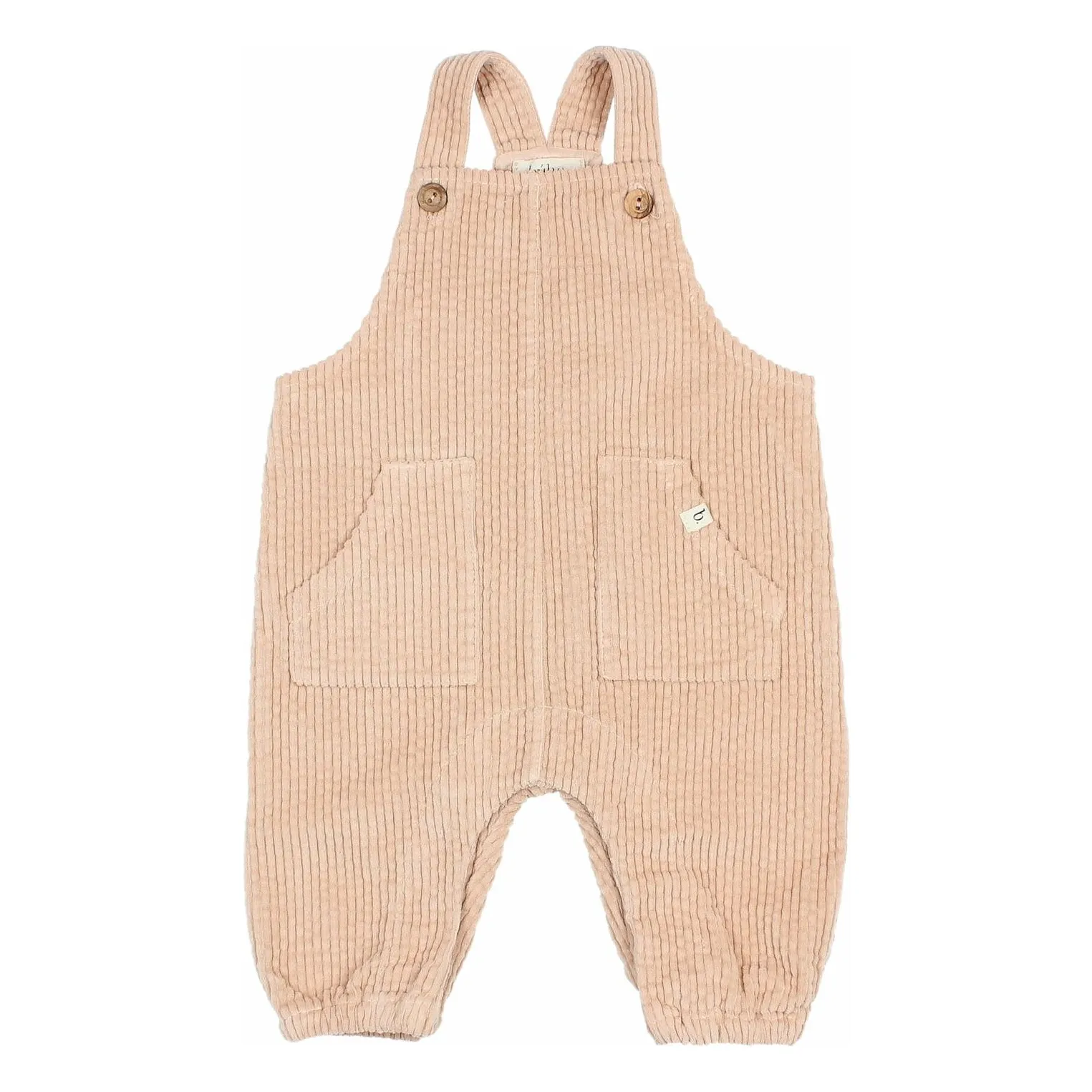 Búho - Salopette Bébé Fille - Velours - Rose - 9 mois