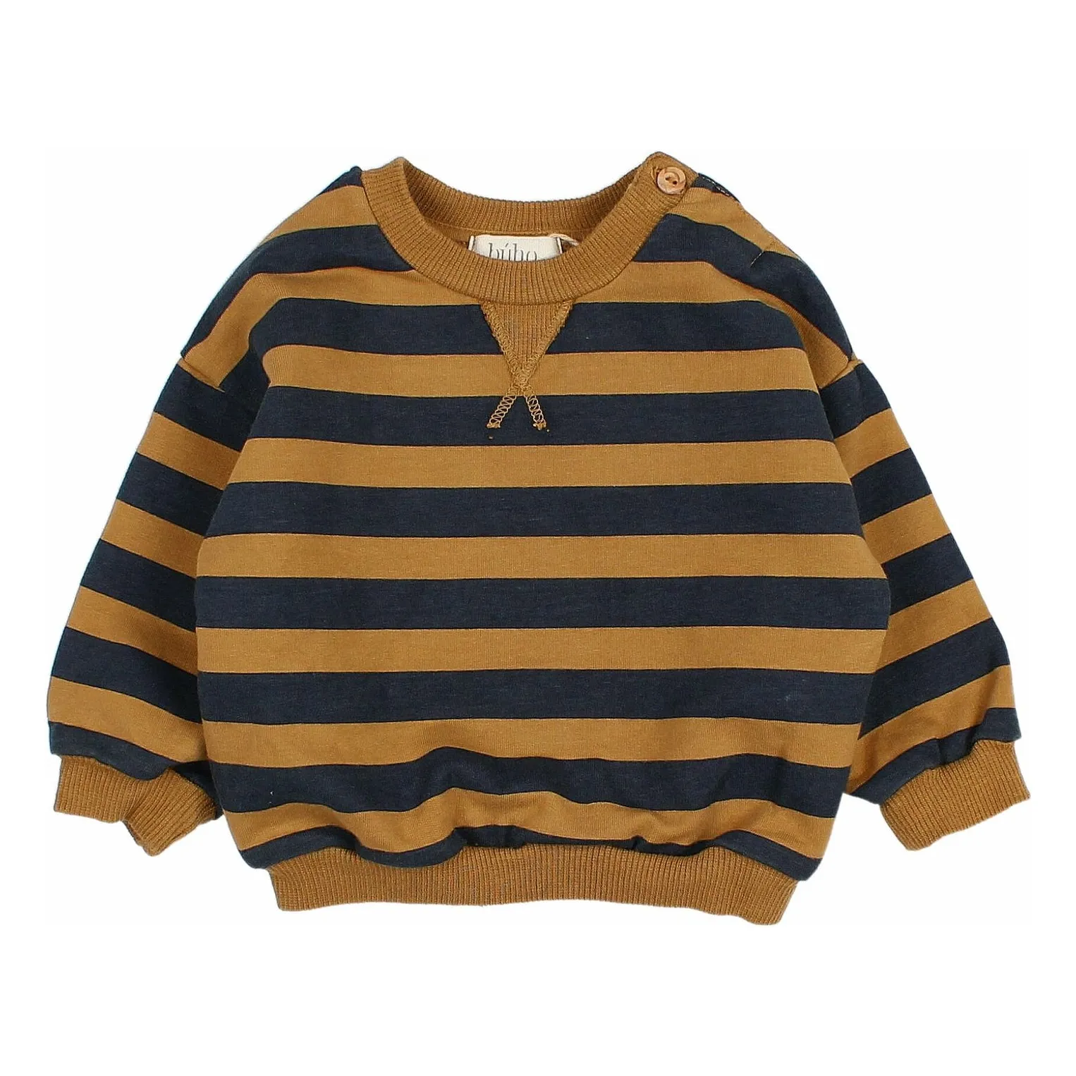 Búho - Sweat Bébé - Coton Bio - 24 mois - Ocre