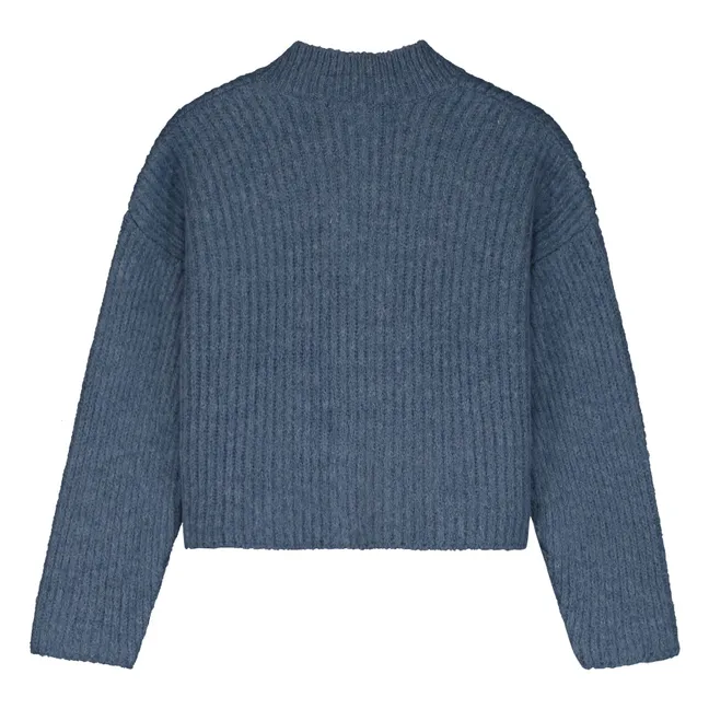 Cárdigan de punto | Azul
