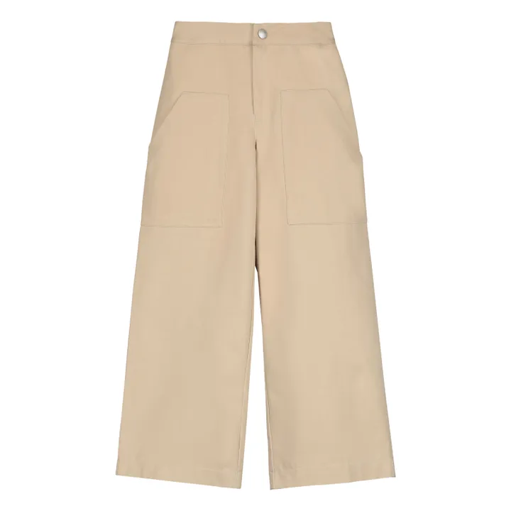 Pantalones sueltos  | Beige- Imagen del producto n°0