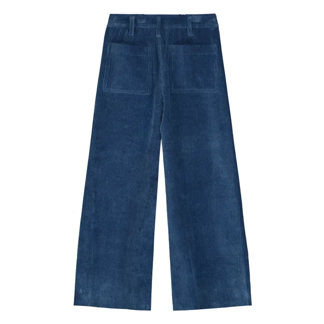 Pantalones de pana | Azul