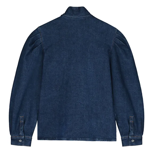 Blouse Nœud  | Denim