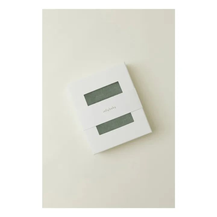 Echarpe de portage en modal | Vert- Image produit n°5