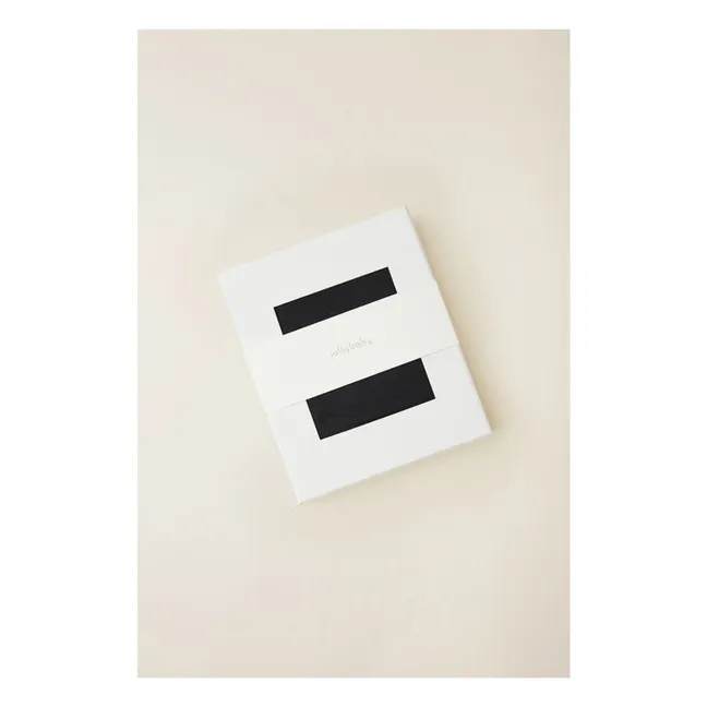 Echarpe de portage en modal | Noir