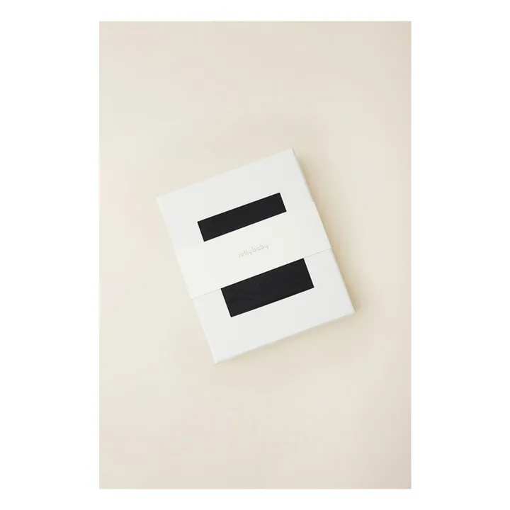 Echarpe de portage en modal | Noir- Image produit n°5