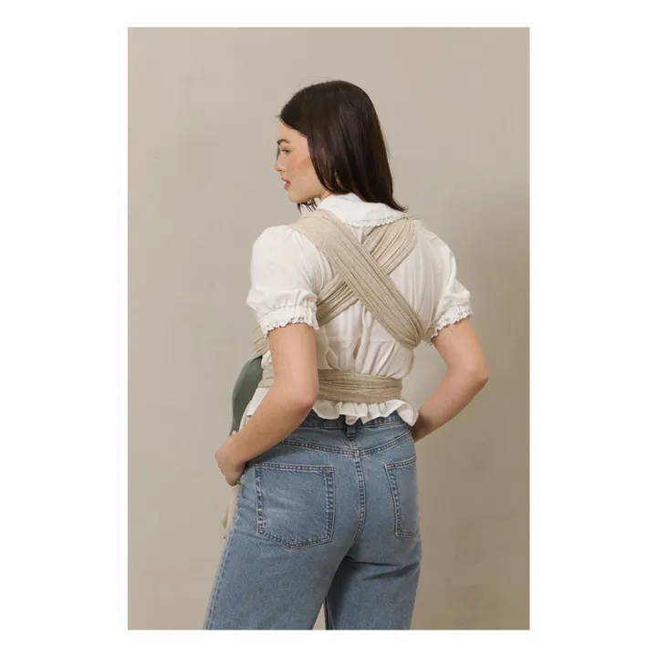 Echarpe de portage en modal | Beige- Image produit n°4