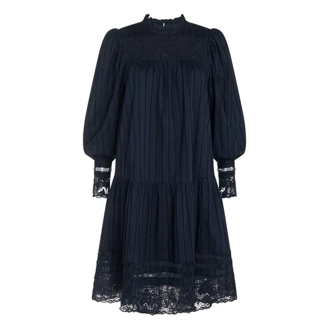 Robe Colette | Bleu nuit