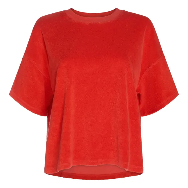 T-shirt Roe Eponge | Rouge