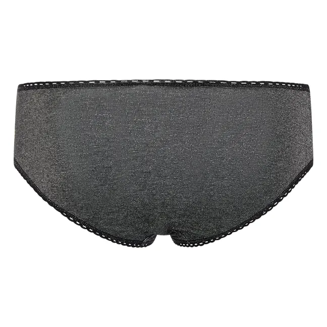 Culotte Amaca Métallisée | Gris anthracite