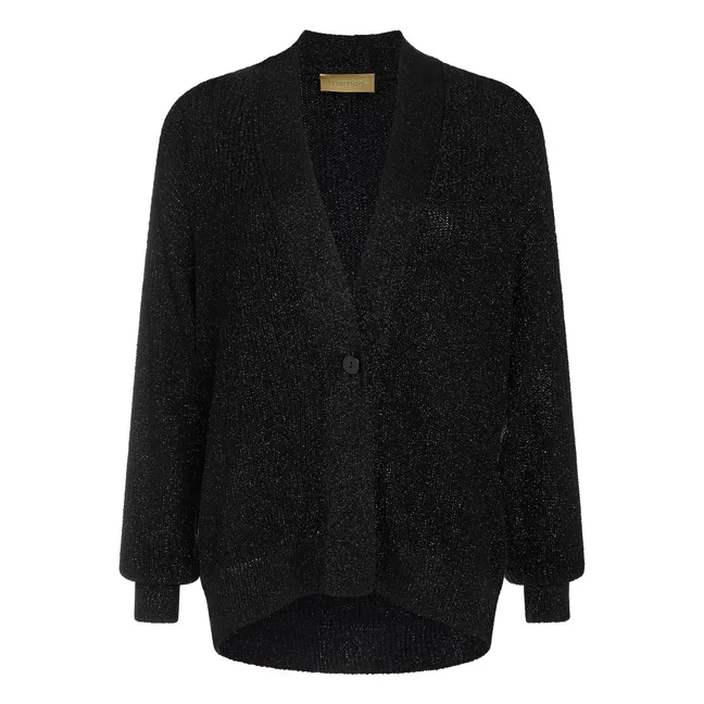 Chaleco metálico Anthony | Negro