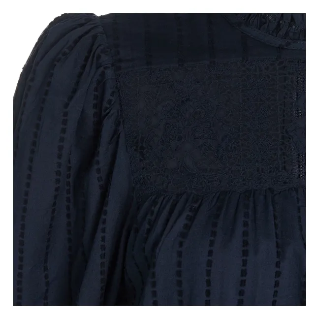 Robe Colette | Bleu nuit
