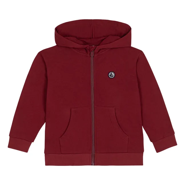 Sweat Capuche Logo | Bordeaux