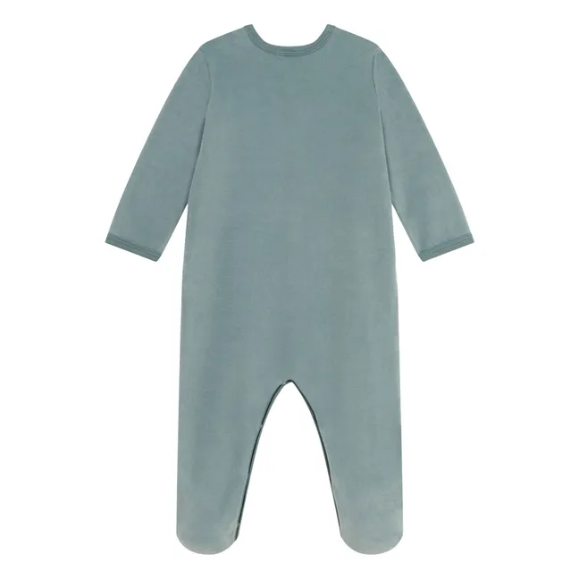 Dors Bien Baleine organic cotton pyjamas | Green