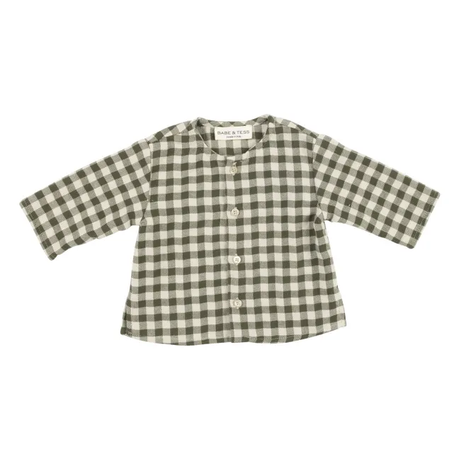 Chemise Babe Vichy | Vert