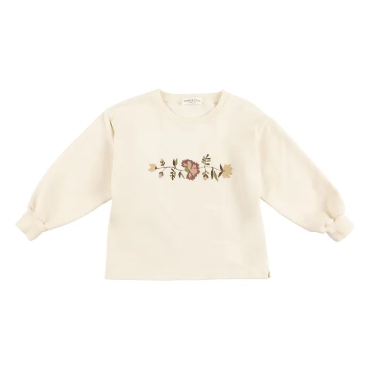 Sweat Party | Ecru- Image produit n°0