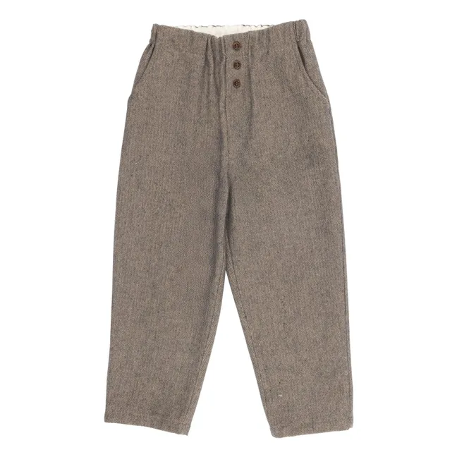 Tazio-Hose | Glaciertes Braun