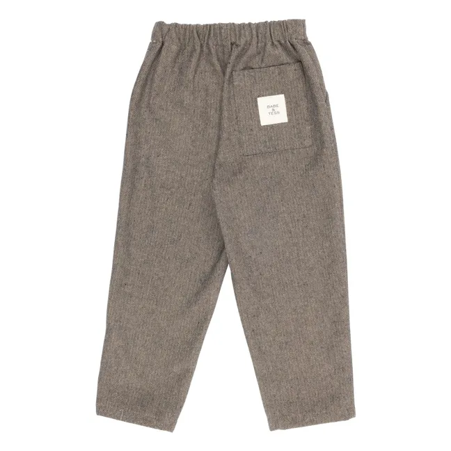 Tazio-Hose | Glaciertes Braun