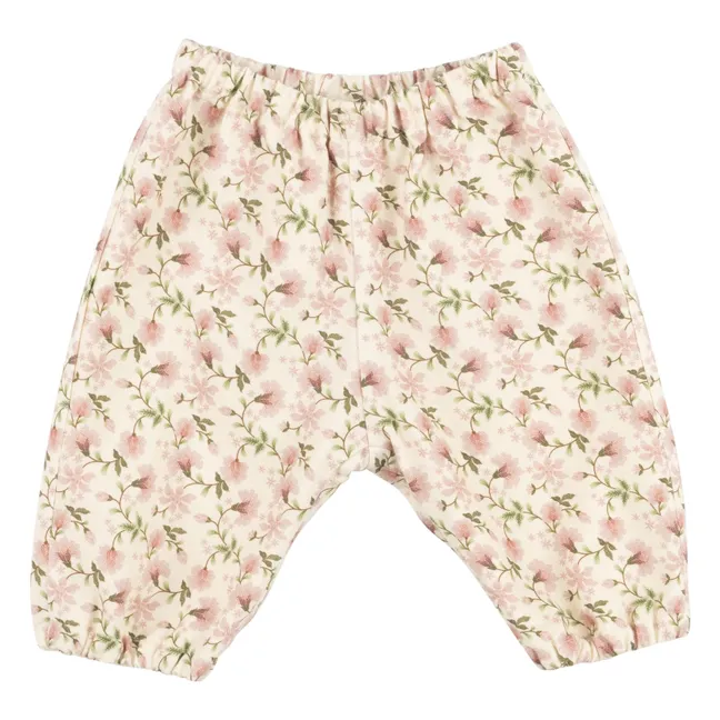Pantalones de flores | Rosa