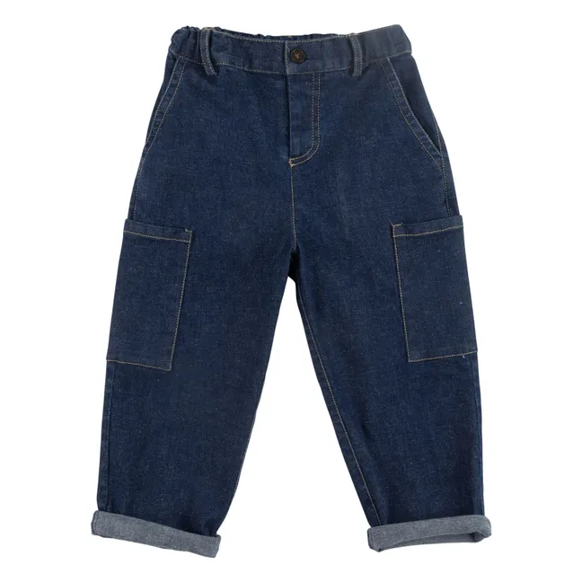 Cargo-Hose Denim | Denim Brut