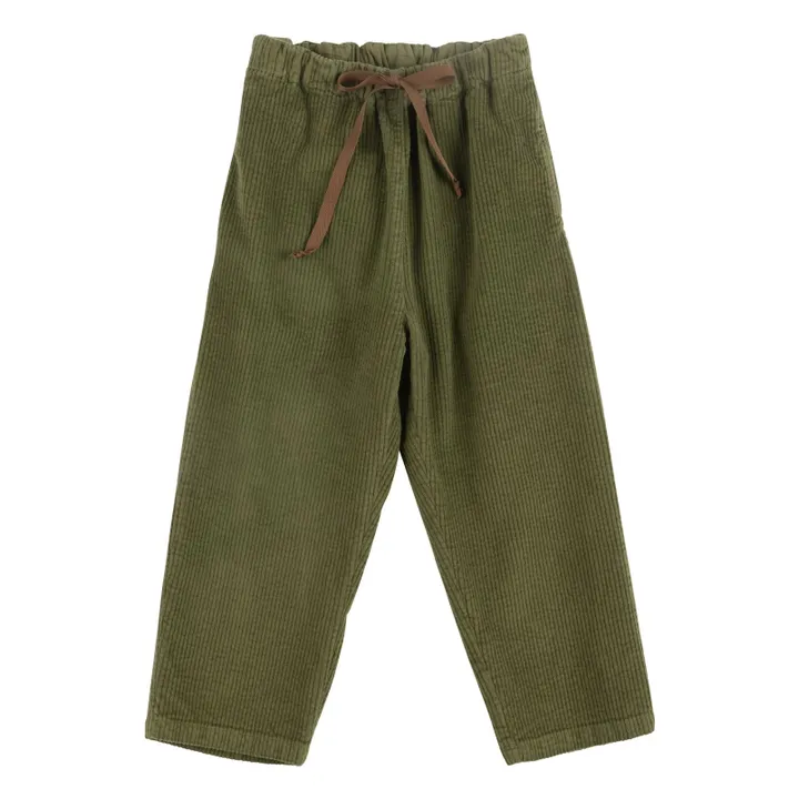 Pantalon Alvise | Vert olive- Image produit n°0