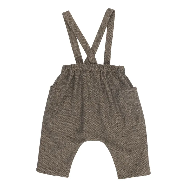 Salopette Cargo | Marron glacé- Image produit n°1