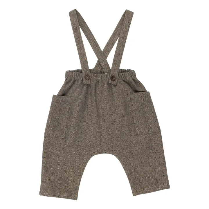 Salopette Cargo | Marron glacé- Image produit n°0