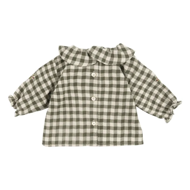 Blusa Petite Vichy | Verde